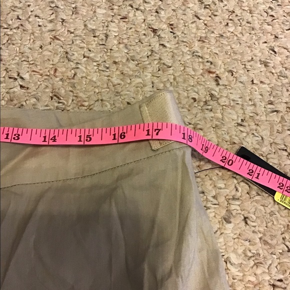 TAHARI THE HAZEL LINEN BLEND TROUSER PANTS IN SAND DUNE SZ 12 UNLINED - Picture 6 of 8